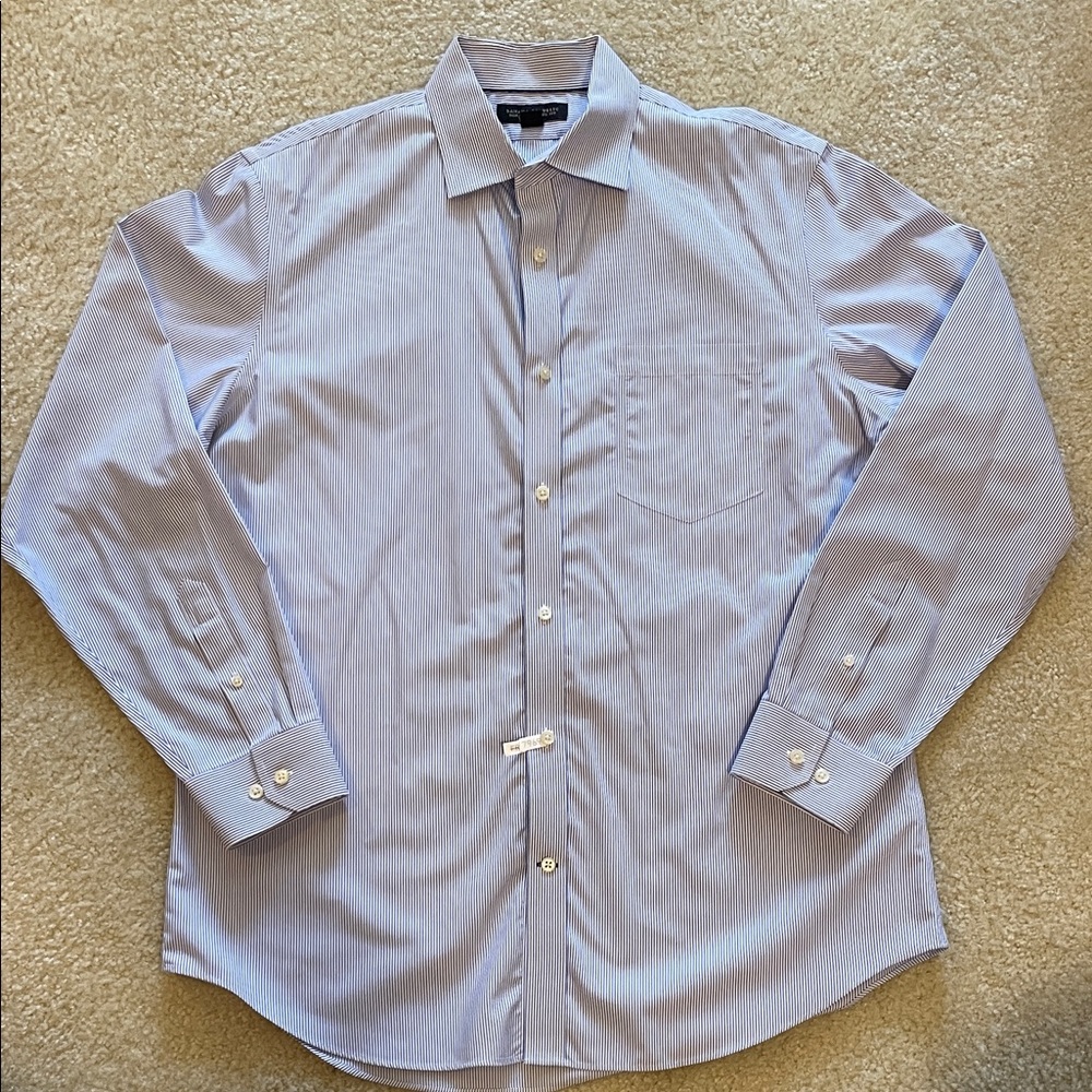 Banana Republic pin striped  Men's Dress Shirt